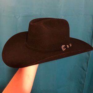 Black Felt Stetson Hat